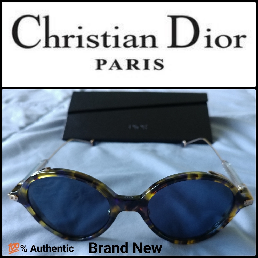 🆕 CHRISTIAN DIOR Umbrage Round Sunglasses